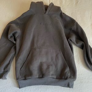 Gray Comfrt Fleece Hoodie